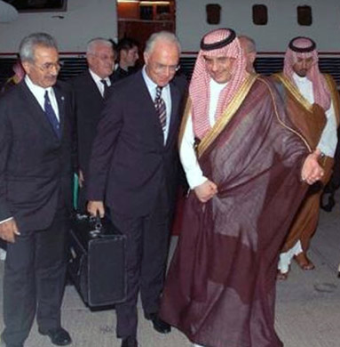 Franz Beckenbauer in Riad 2005